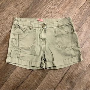 White stuff Women's Shorts - light green/olive - size 10
